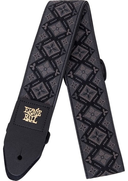 Jacquard Guitar Straps Regal Black Gitar Askısı
