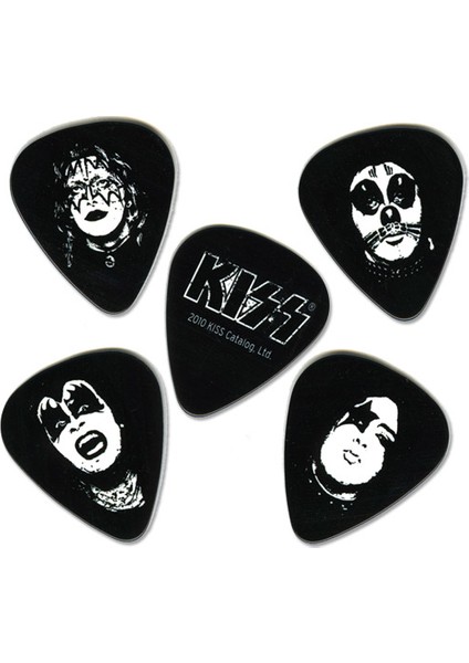 Kiss Logo Guitar Picks Light - 10 Adet Pena