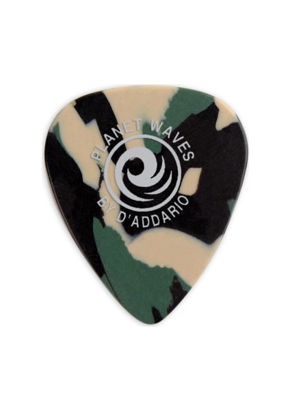 Camouflage Celluloid Guitar Picks 1 Adet Extra Heavy Pena