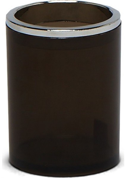 Lenox Diş Fırçalık Şeffaf Siyah. 5155