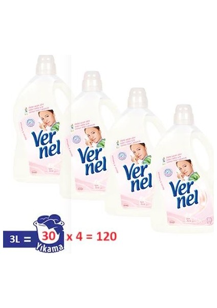 Yumuşatıcı Hassas & Yumuşak 3lt 4'lü Set