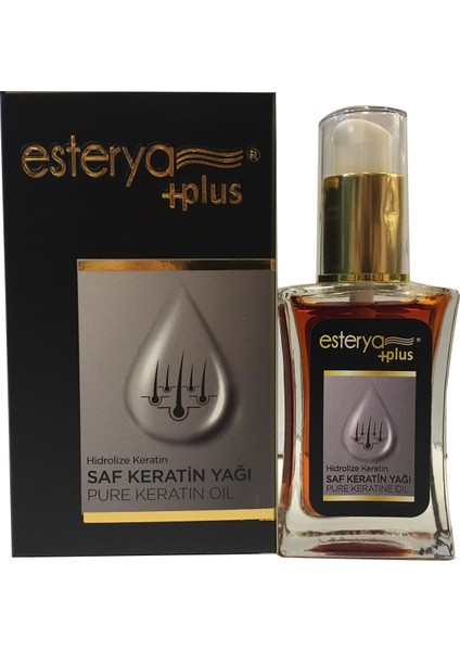 Hidrolize Saf Keratin Yağı (Pure Keratin Oil) 30 ml 3 Adet