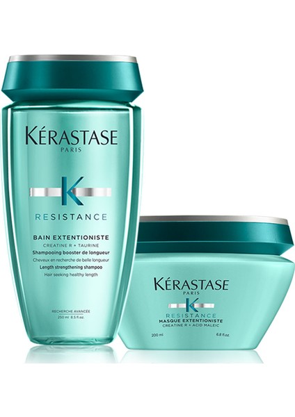 Extentioniste Saç Uzatan Şampuan 250 ml+Saç Uzatan Maske 200 ml