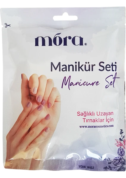 Manikür Seti 3 Adet Sağlıklı Uzayan Tırnaklar İçin Keratin Terapi