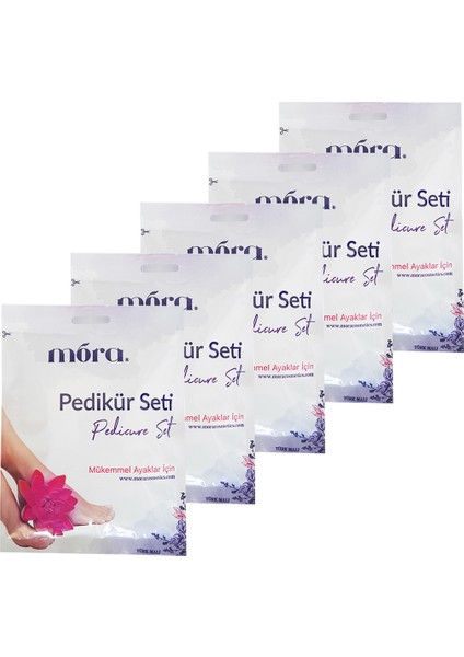 Pedikür Seti 5 Adet Mükemmel Ayaklar İçin Keratin Terapi