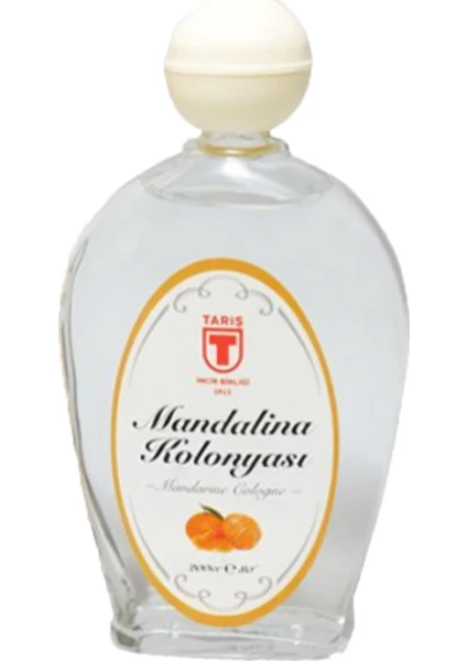 Mandalina Kolonyası Cam Şişe 200 ml.