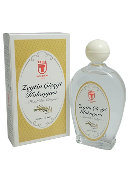 Zeytin Çiçeği Kolonyası Cam Şişe 200 ml.