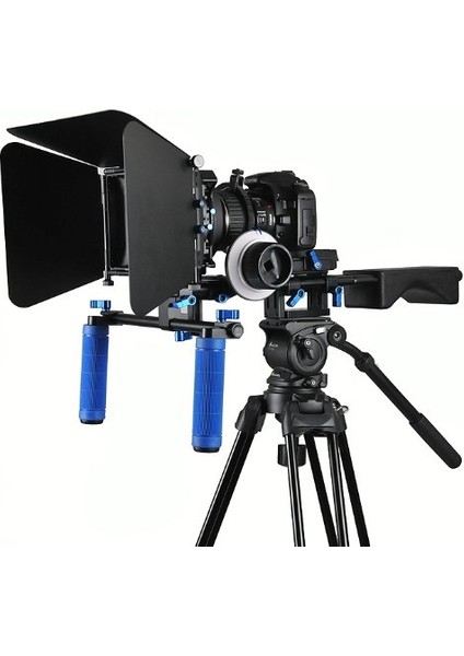 Dslr Film Seti Rig Rl-04 + Followfoucs F3 + Mattebox M3