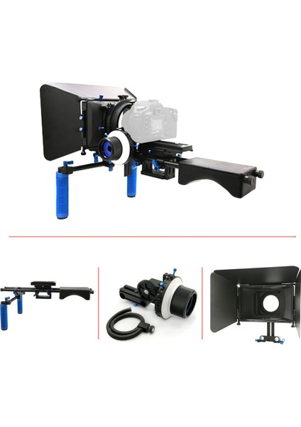 Dslr Film Seti Rig Rl-04 + Followfoucs F3 + Mattebox M3