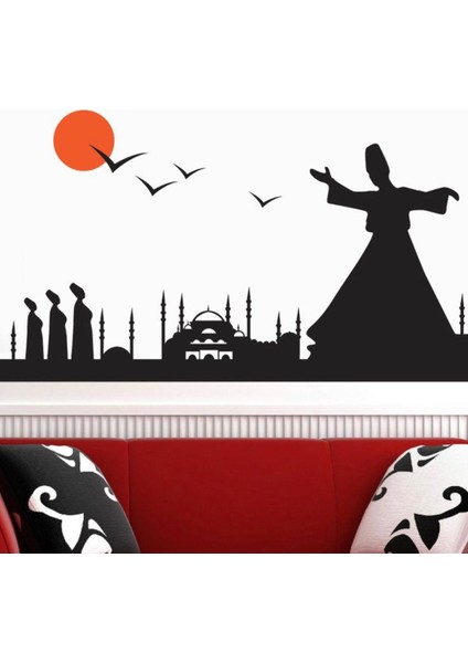 Areksan Semazen Duvar Sticker