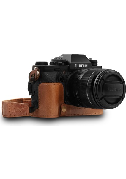 Mg1553 Fujifilm X-T3 Hakiki Deri Kamera Kılıfı