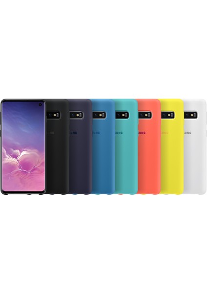 Galaxy S10 Silicone Cover (Gece Mavisi) - EF-PG973TNEGWW