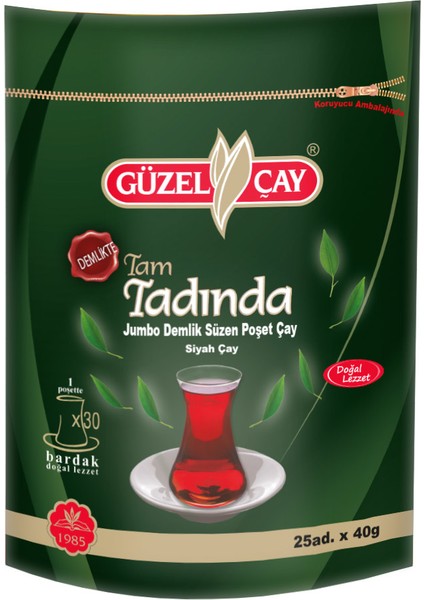 Güzel Çay Tam Tadında 40gr X 25' li 1000gr