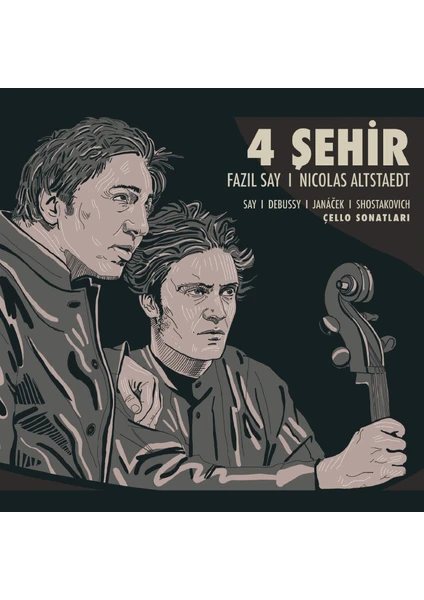 Fazıl Say & Nicolas Altstaedt / 4 Şehir CD