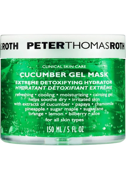 Cucumber Gel Mask 150 ml