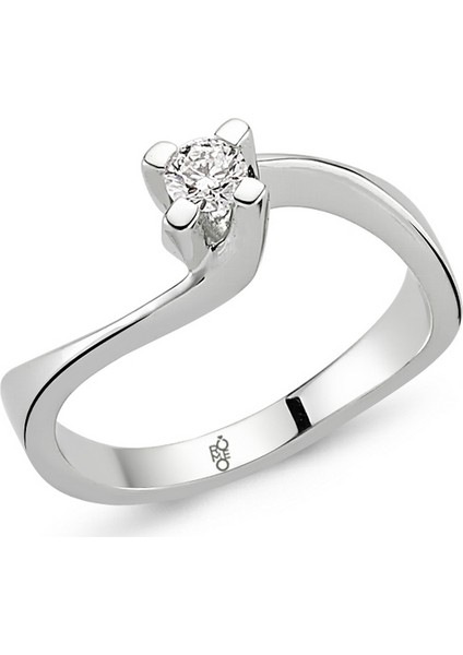 Romeo Pırlanta 0.19 Ct Tektaş Yüzük Rm10017