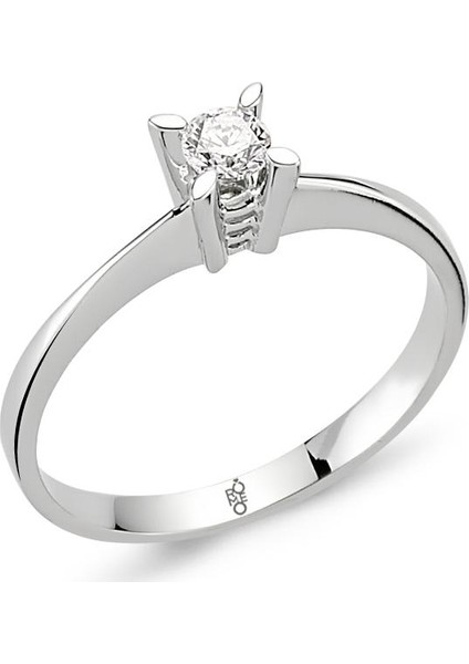 Romeo Pırlanta 0.20 Ct Tektaş Yüzük Rm-10049