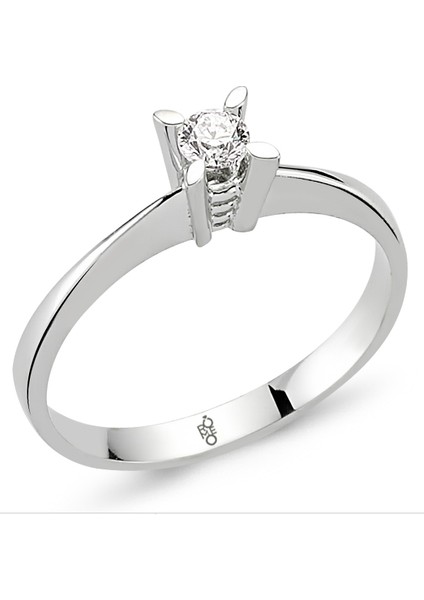 Romeo Pırlanta 0.20 Ct Tektaş Yüzük Rm20016