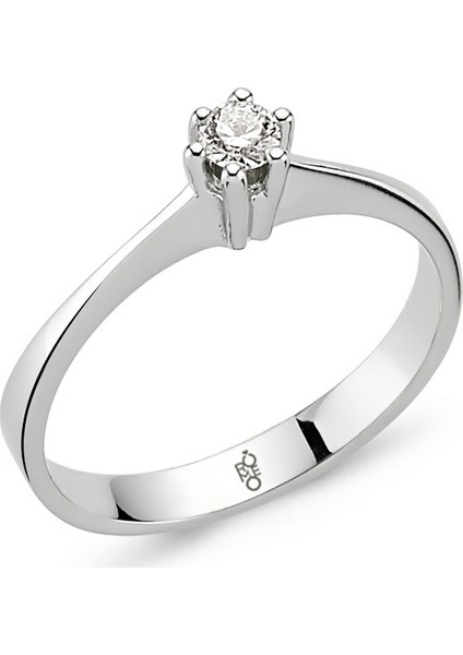 Romeo Pırlanta 0.20 Ct Tektaş Yüzük Rm20020