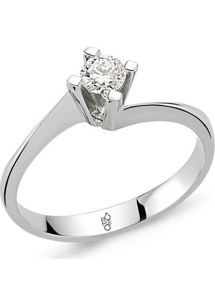 Romeo Pırlanta 0.22 Ct Tektaş Yüzük Rm20030
