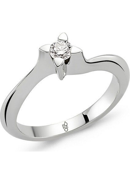 Romeo Pırlanta 0.22 Ct Tektaş Yüzük Rm20035