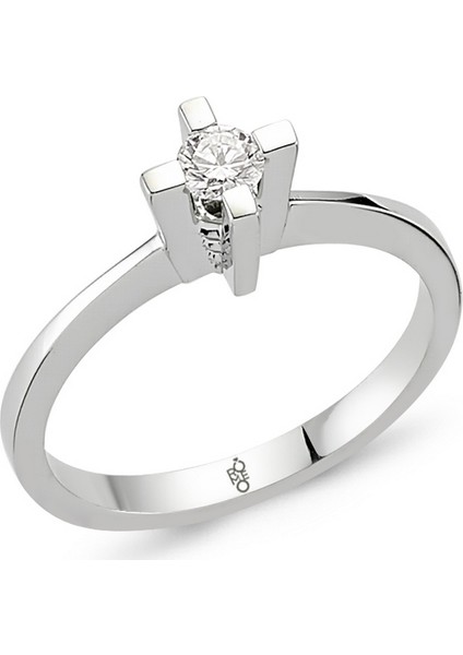 Romeo Pırlanta 0.22 Ct Tektaş Yüzük Rm20039