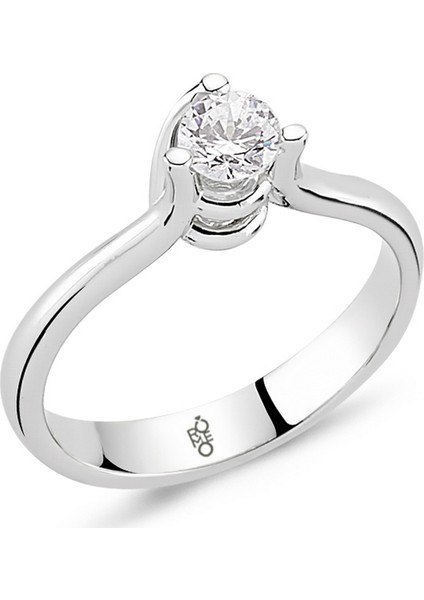Romeo Pırlanta 0.23 Ct Tektaş Yüzük Rm20045