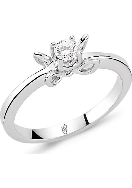 Romeo Pırlanta 0.22 Ct Tektaş Yüzük Rm20046