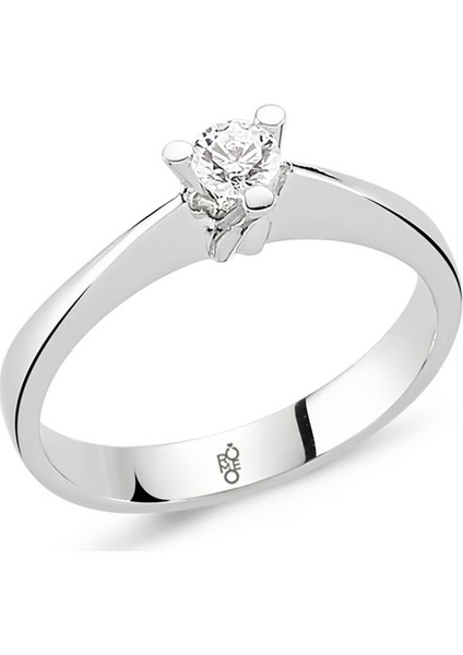 Romeo Pırlanta 0.22 Ct Tektaş Yüzük Rm20051