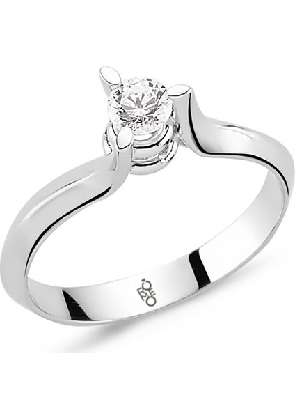 Romeo Pırlanta 0.21 Ct Tektaş Yüzük Rm20061