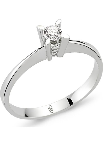 Romeo Pırlanta 0.25 Ct Tektaş Yüzük Rm25026
