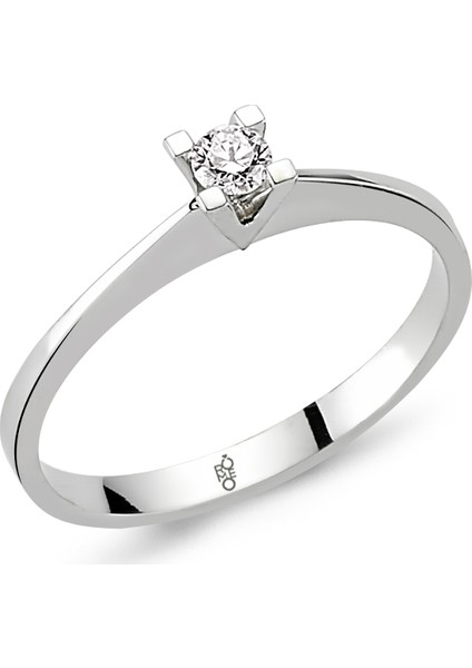 Romeo Pırlanta 0.25 Ct Tektaş Yüzük Rm25027