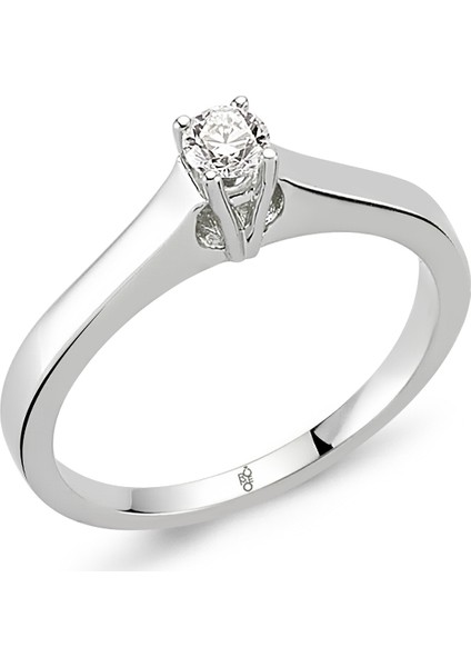 Romeo Pırlanta 0.25 Ct Tektaş Yüzük Rm25030