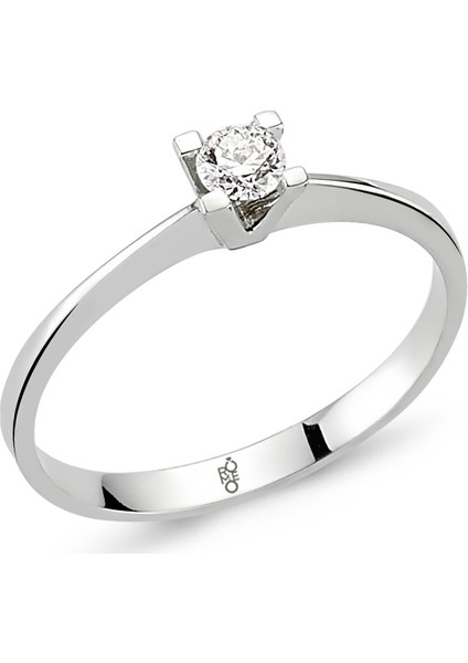 Romeo Pırlanta 0.25 Ct Tektaş Yüzük Rm25038