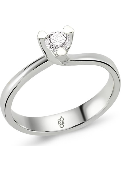 Romeo Pırlanta 0.25 Ct Tektaş Yüzükrm25040