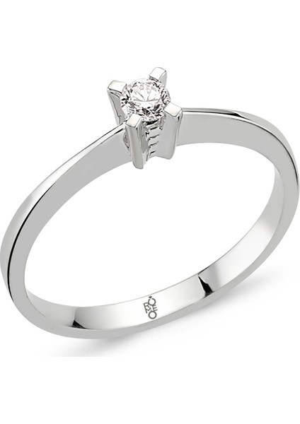 Romeo Pırlanta 0.25 Ct Tektaş Yüzük Rm25042