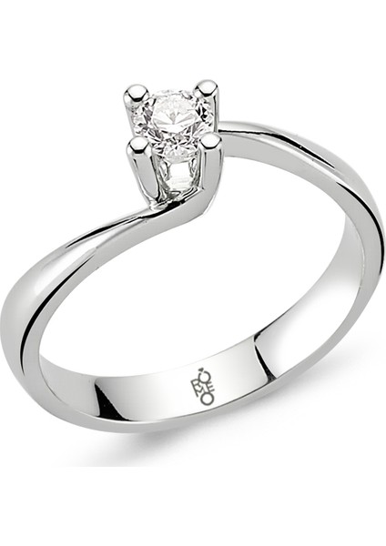 Romeo Pırlanta 0.25 Ct Tektaş Yüzük Rm25046