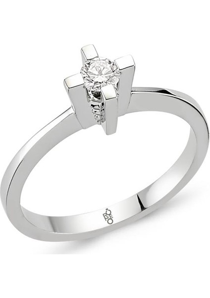 Romeo Pırlanta 0.24 Ct Tektaş Yüzük Rm25049