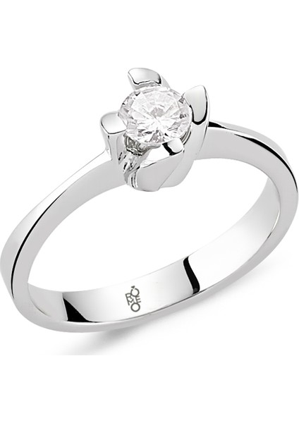 Romeo Pırlanta 0.25 Ct Tektaş Yüzük Rm25054