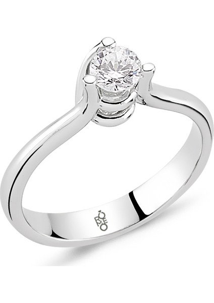 Romeo Pırlanta 0.25 Ct Tektaş Yüzük Rm25055