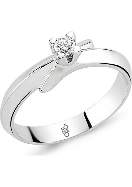 Romeo Pırlanta 0.25 Ct Tektaş Yüzük Rm25065