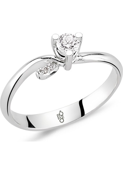 Romeo Pırlanta 0.25 Ct Tektaş Yüzük Rm25069