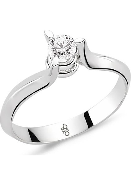 Romeo Pırlanta 0.25 Ct Tektaş Yüzük Rm25071