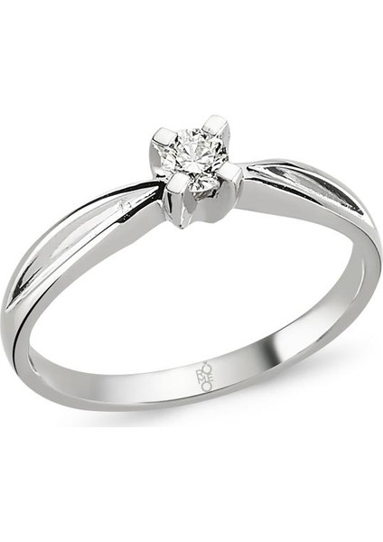 Romeo Pırlanta 0.15 Ct Tektaş Yüzük RM8002