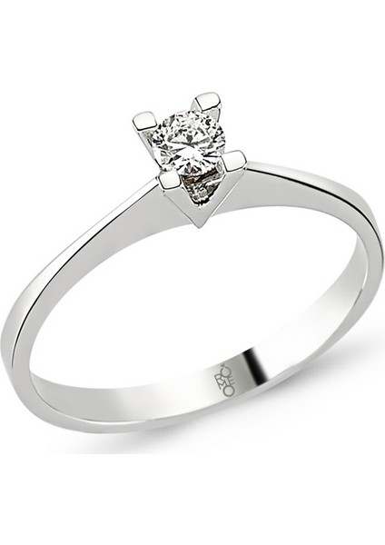 Romeo Pırlanta 0.18 Ct Tektaş Yüzük Rmy209