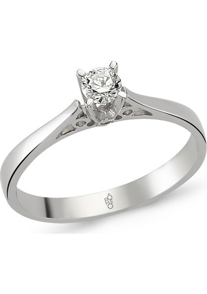 Romeo Pırlanta 0.19 Ct Tektaş Yüzük Rmy303