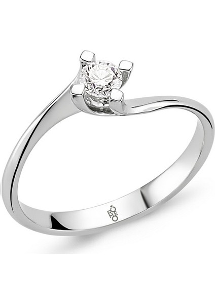 Romeo Pırlanta 0.17 Ct Tektaş Yüzük Rmy306