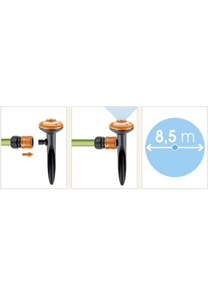 8661 Sulama Başlığı Spıke-Jet