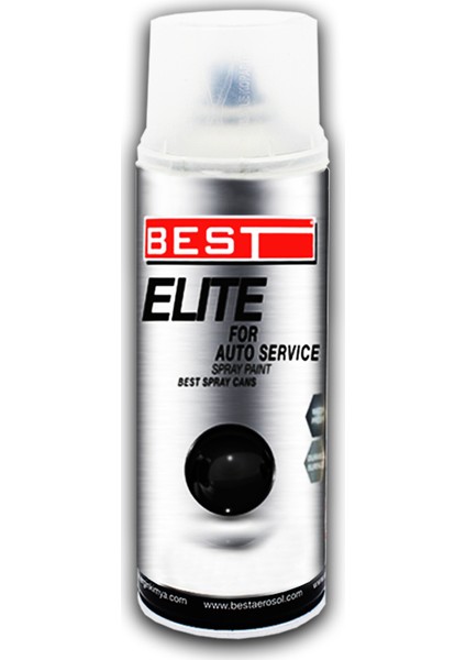 Best® Elite Efekt Boya - Profosyonel Sprey Mat Siyah Jant Boyası