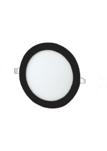 Led Armatür 6 Watt Siyah Kasa 6000K